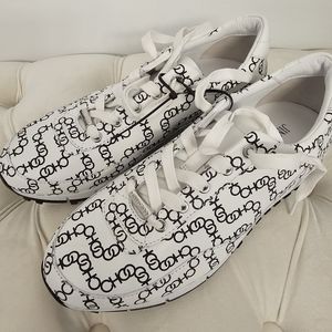 Size 37 Jimmy Choo Sneaker white and blue